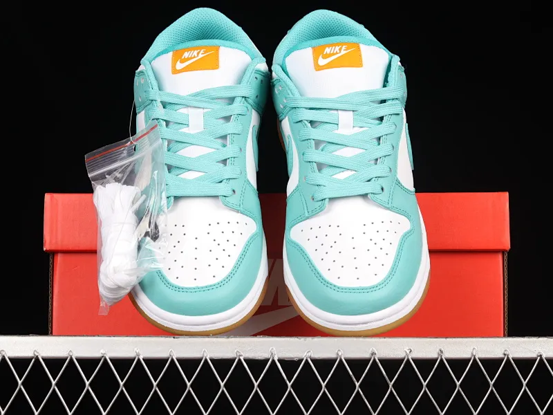 All categories Nk SB Dunk series Nk SB Dunk Low low-top sneakers J version Nk Dunk Low "Teal Zeal" teal color SB low-top sports and leisure sneakers DV2190-100